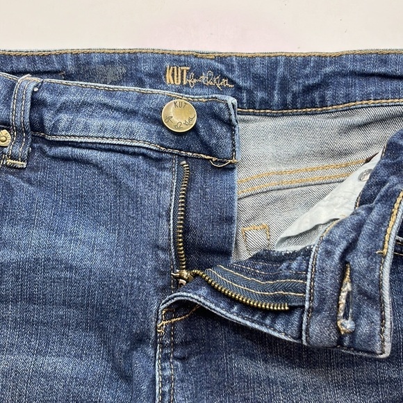 Kut From The Kloth 4” Inseam Mid Rise Shorts Size 4 - Picture 16 of 16